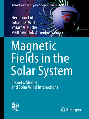 cover image of Magnetic Fields in the Solar System